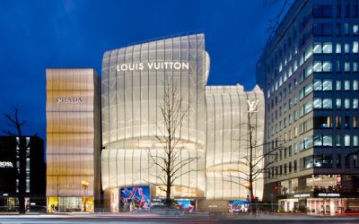 La Maison Osaka Midosuji de Vuitton