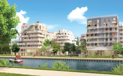 Programme neuf Vue Canal : une adresse d’exception au bord de l’eau à Bondy